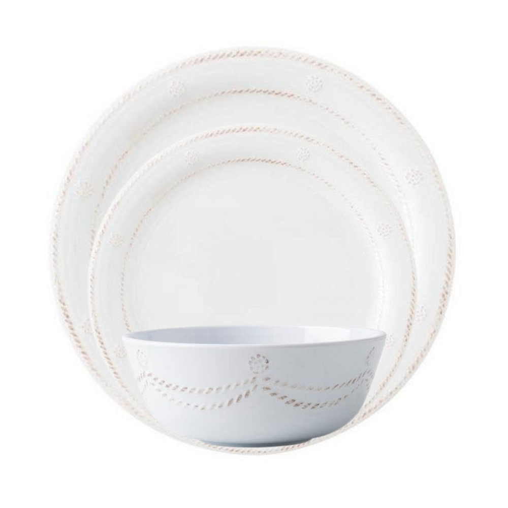 Berry & Thread Whitewash Pie/Quiche Dish - By Juliska