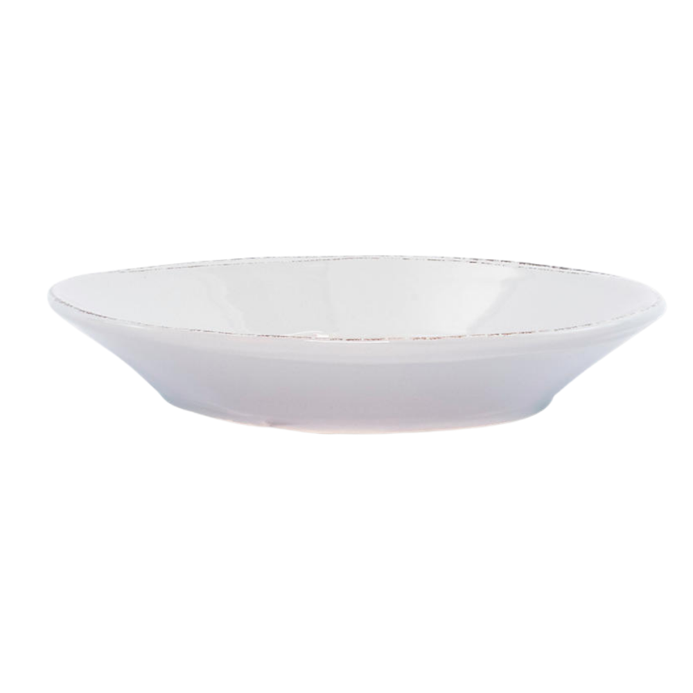 VIETRI LIGHT GRAY PASTA BOWL