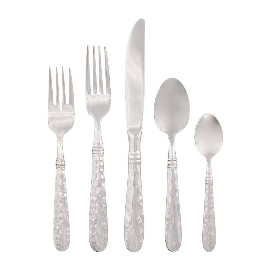 VIETRI MARTELLATO 5-PIECE PLACE SETTING