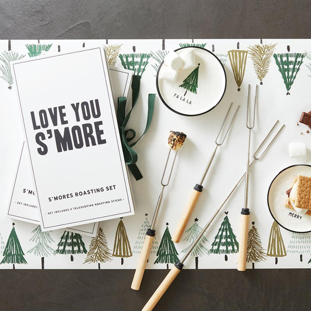 CREATIVE BRANDS SMORE SKEWERS WITH A STORAGE BOOK