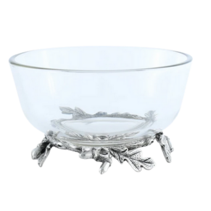 VAGABOND HOUSE ACORN LEAF DIP BOWL