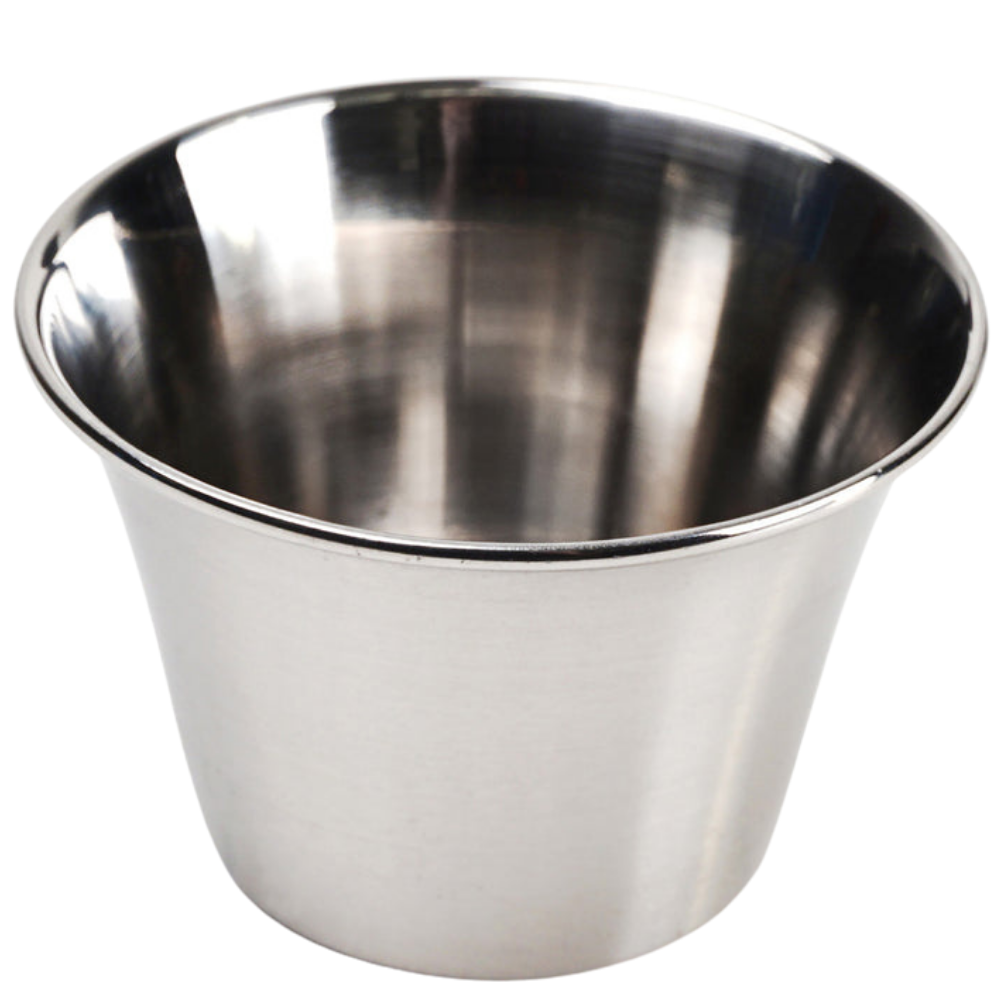 RSVP STAINLESS STEEL SAUCE CUP
