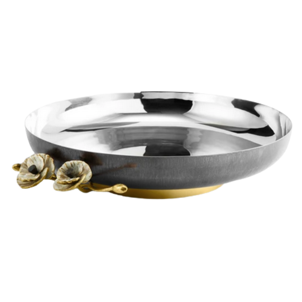 MICHAEL ARAM Anemone Large Footed Platter