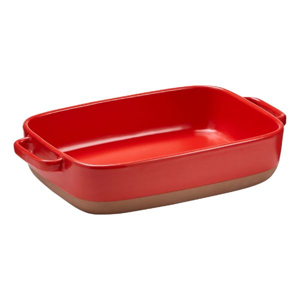 TAG RECTANGULAR BAKER - RED
