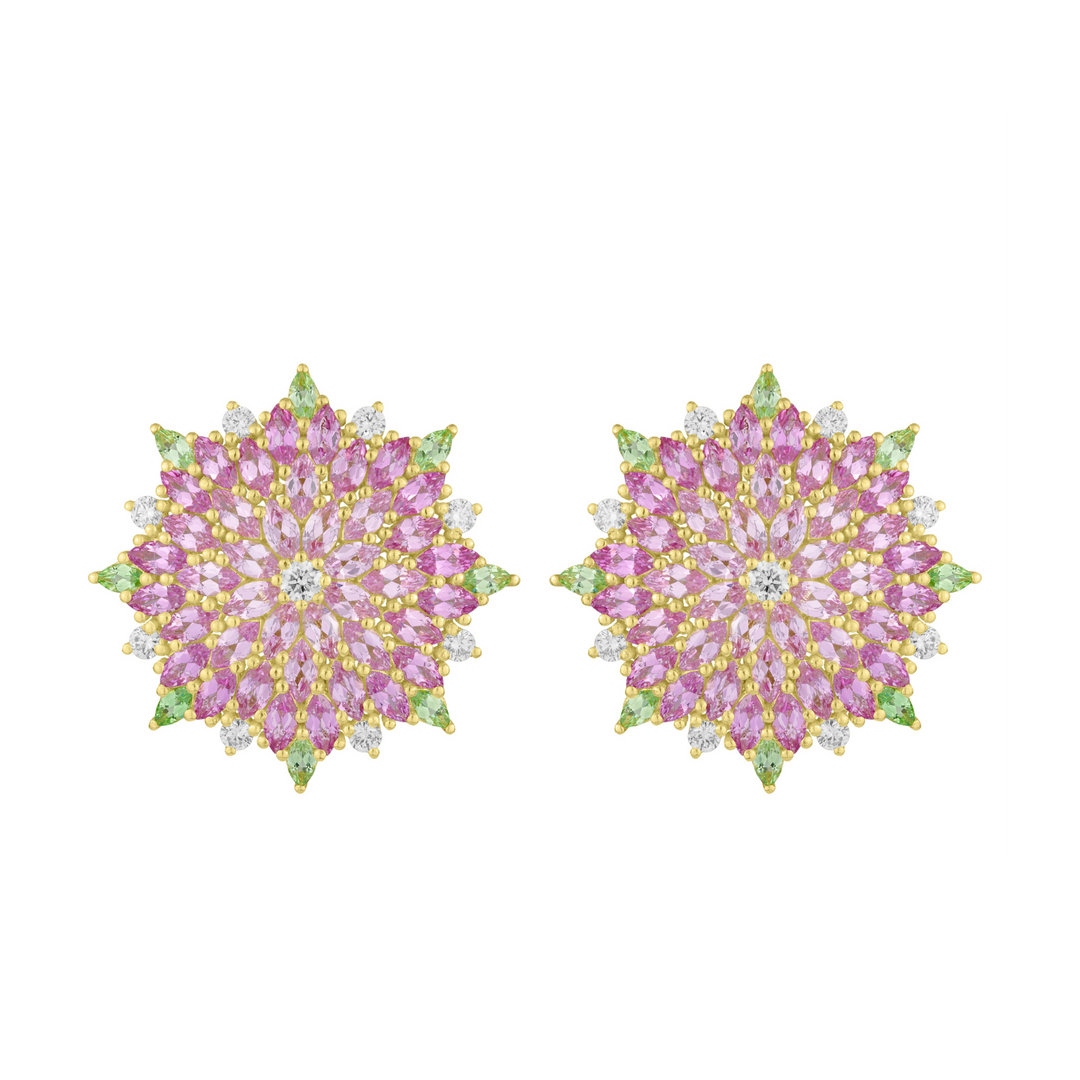 PAUL MORELLI DAHLIA CLIP EARRINGS