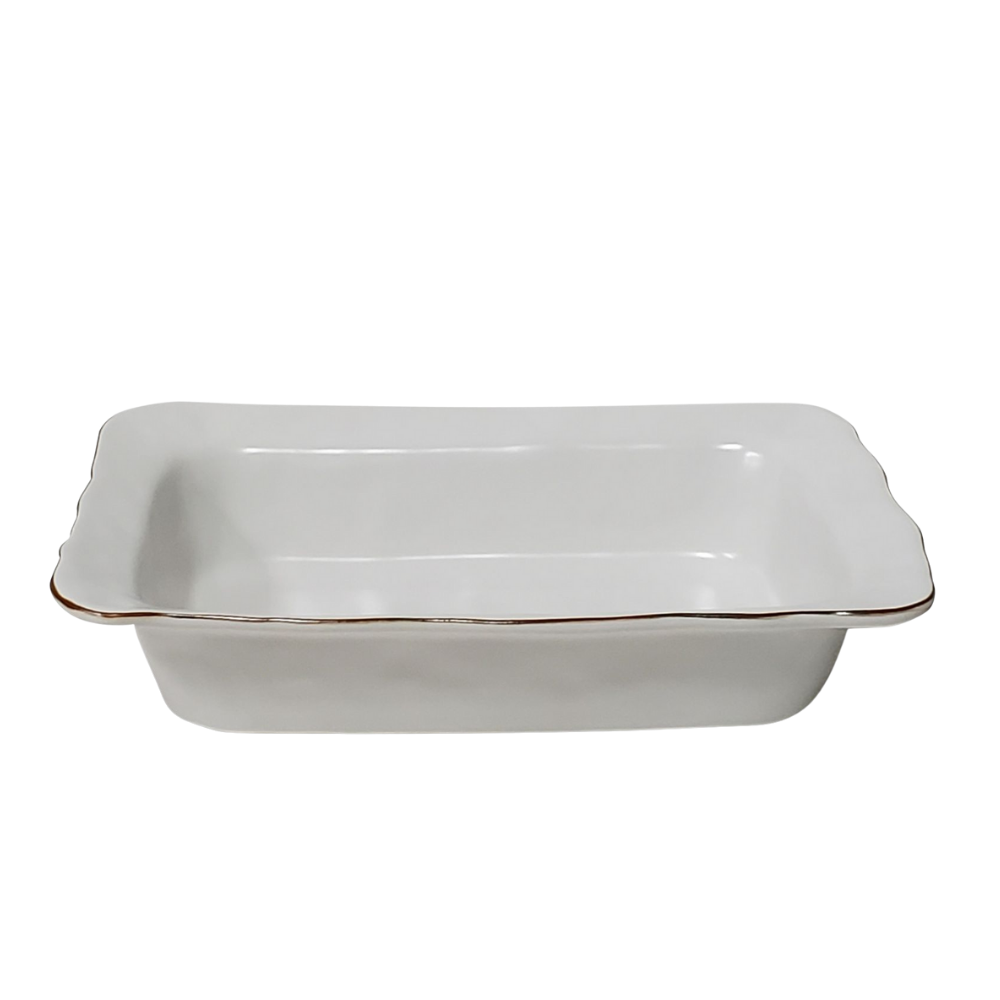 SKYROS Cantaria Matte White Medium Baker