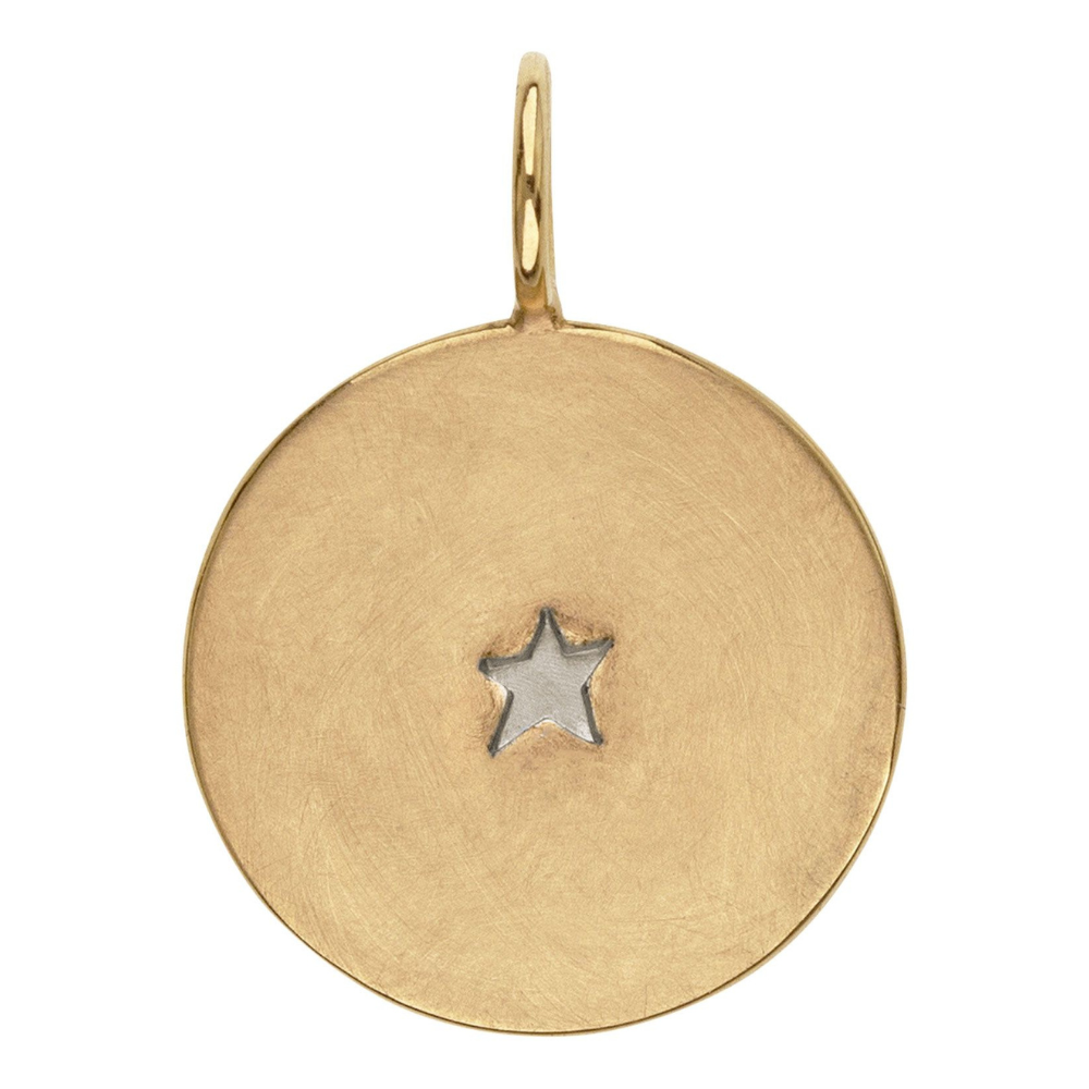 HEATHER B. MOORE JACKSON HOLE GOLD COMPASS ROSE CHARM