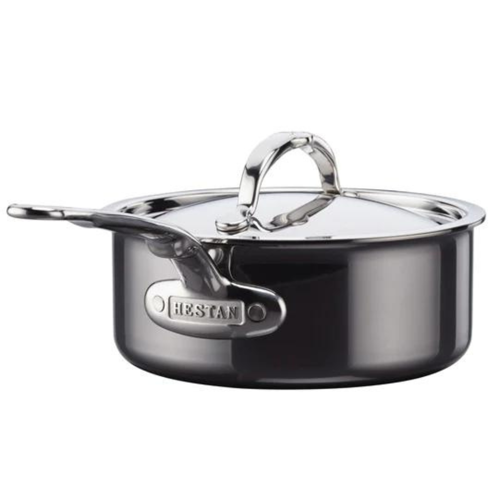 HESTAN NANOBOND TITANIUM COVERED SAUCEPAN 2QT