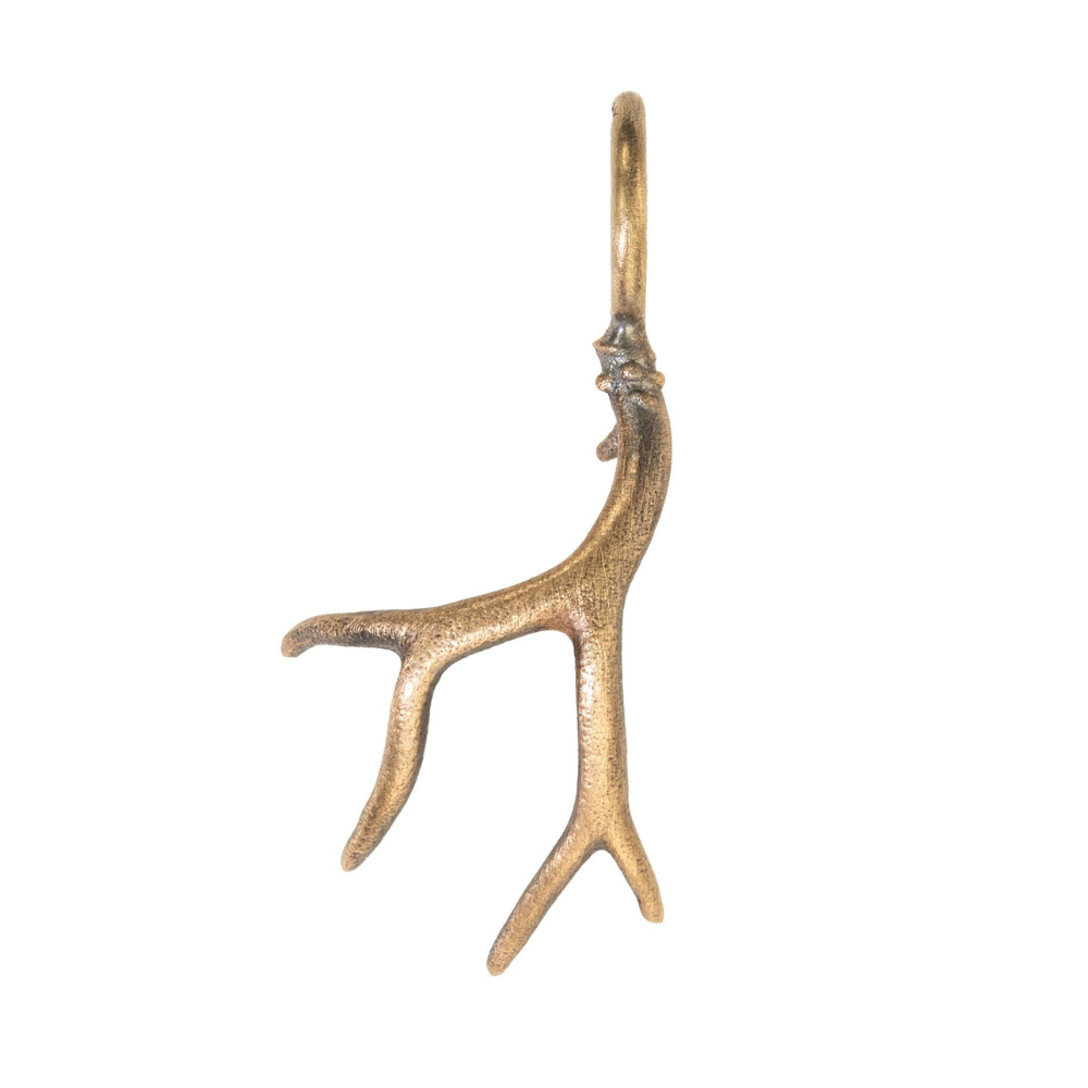 HEATHER B. MOORE 14K Yellow Gold Pantina Antler