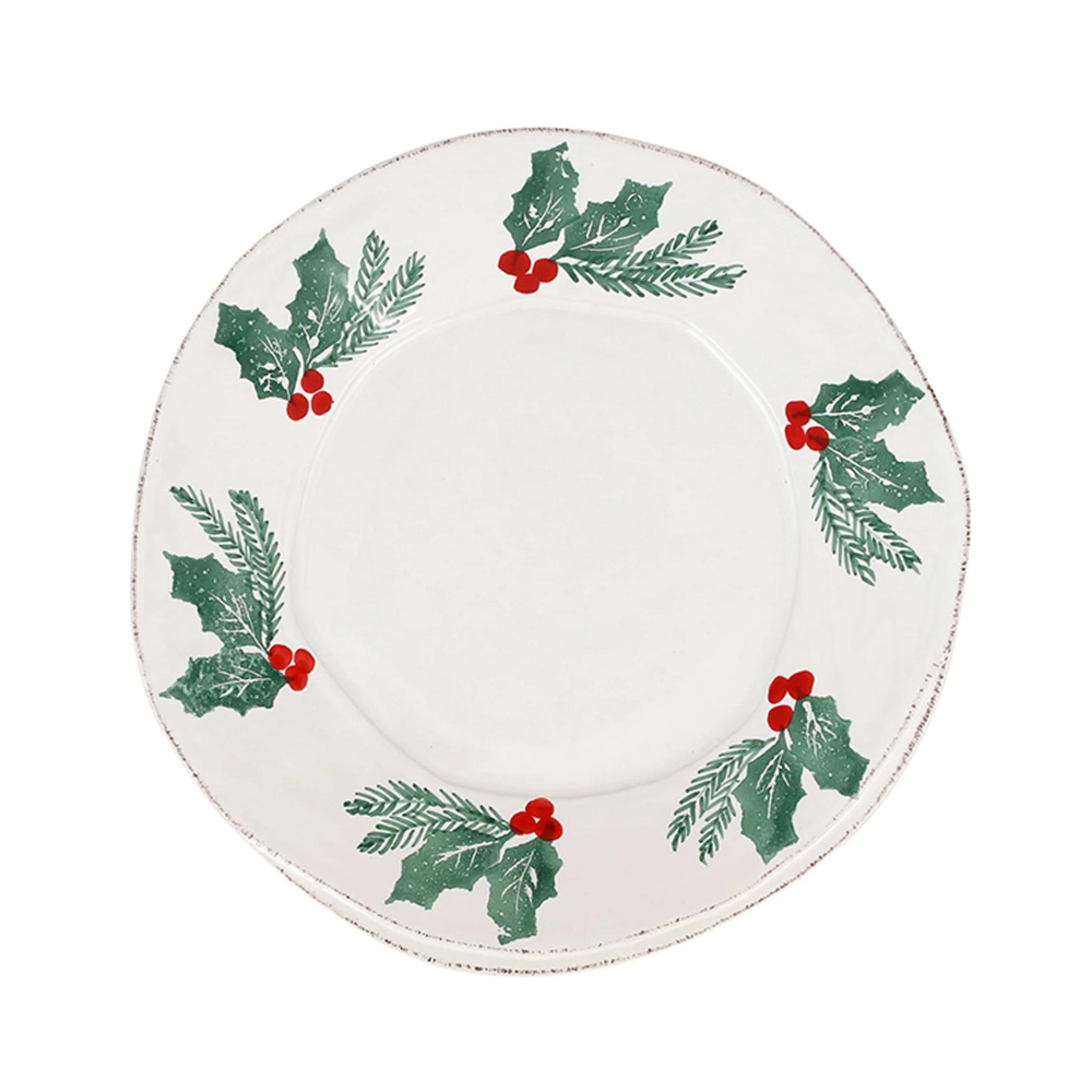 VIETRI LASTRA EVERGREEN EUROPEAN DINNER PLATE
