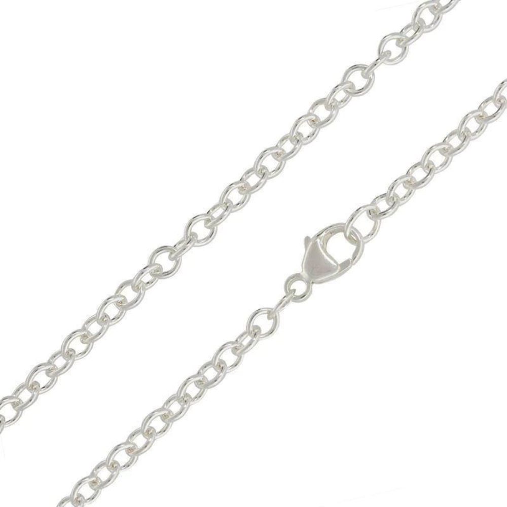 HEATHER B. MOORE 3.0MM Silver 18" Chain
