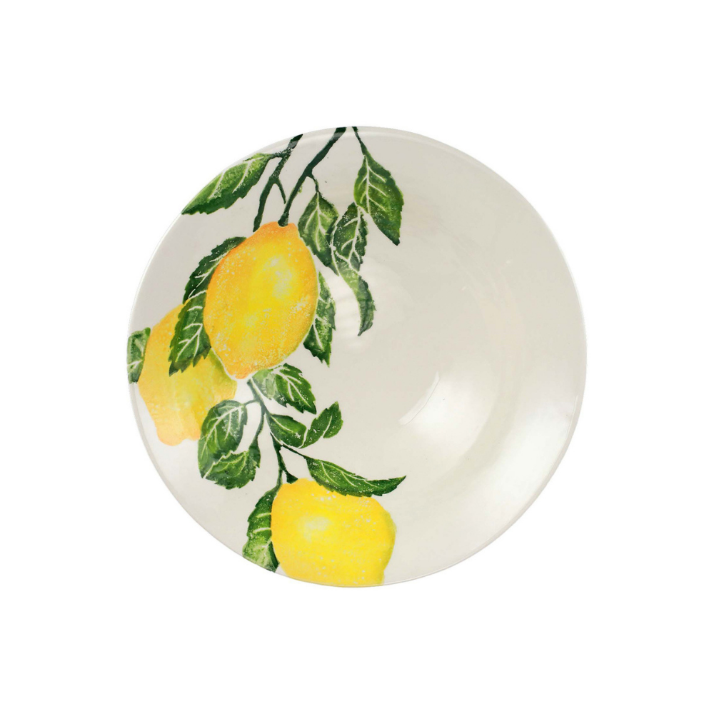 VIETRI Limoni Medium Serving Bowl