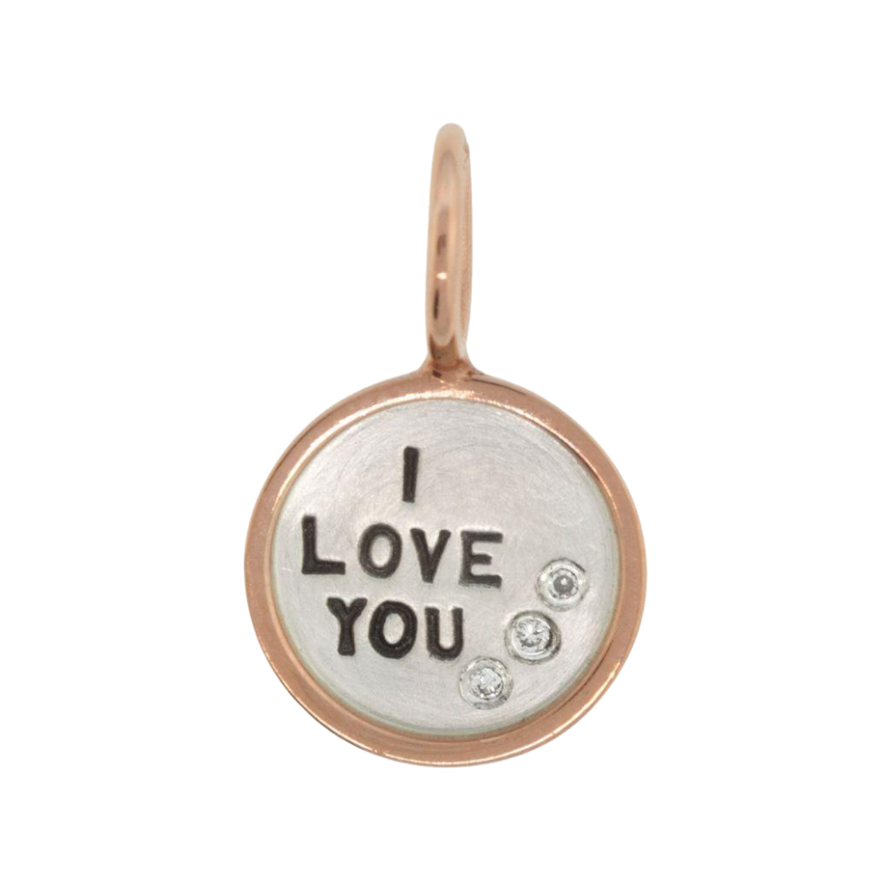 HEATHER B. MOORE I LOVE YOU ROUND CHARM