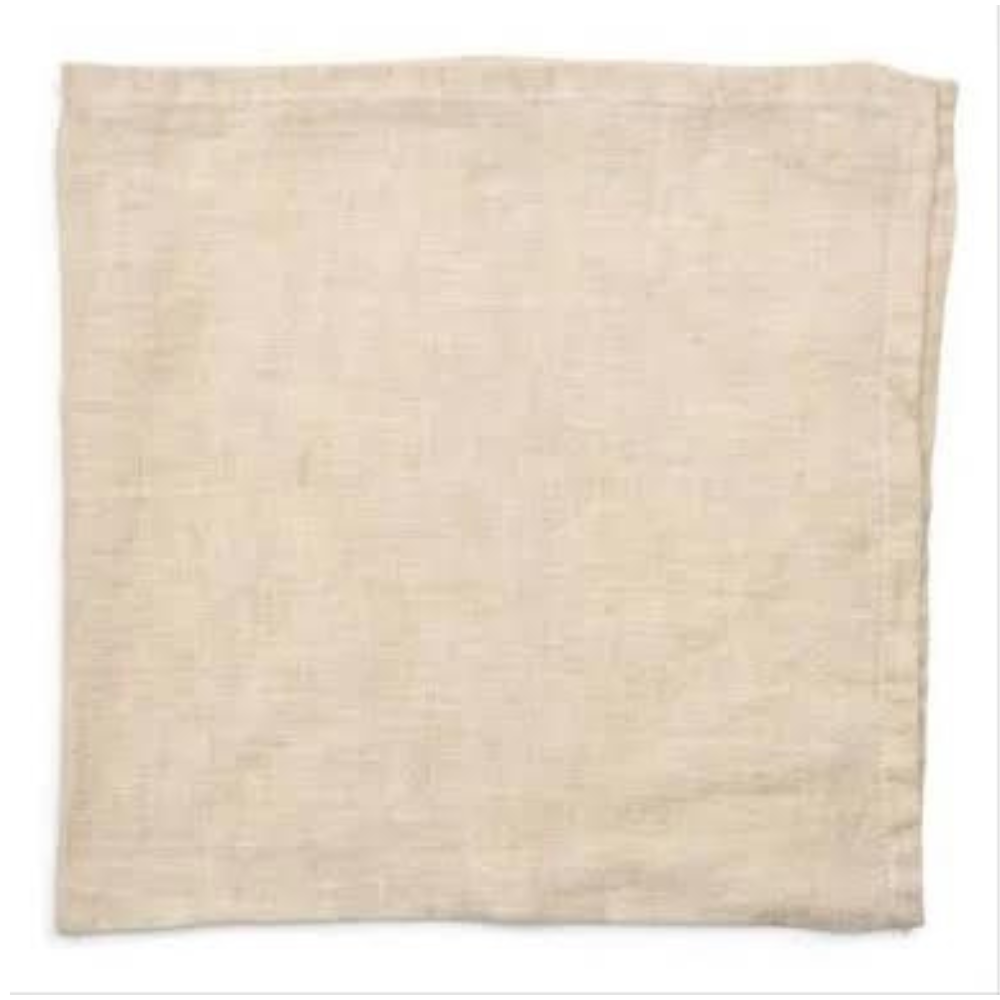 DEBORAH RHODES Washed Natural Linen Napkin