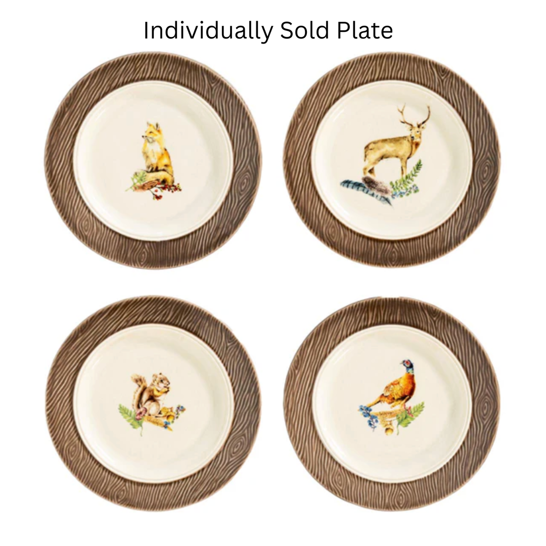 JULISKA Individually Sold Forest Walk Cocktail Plates