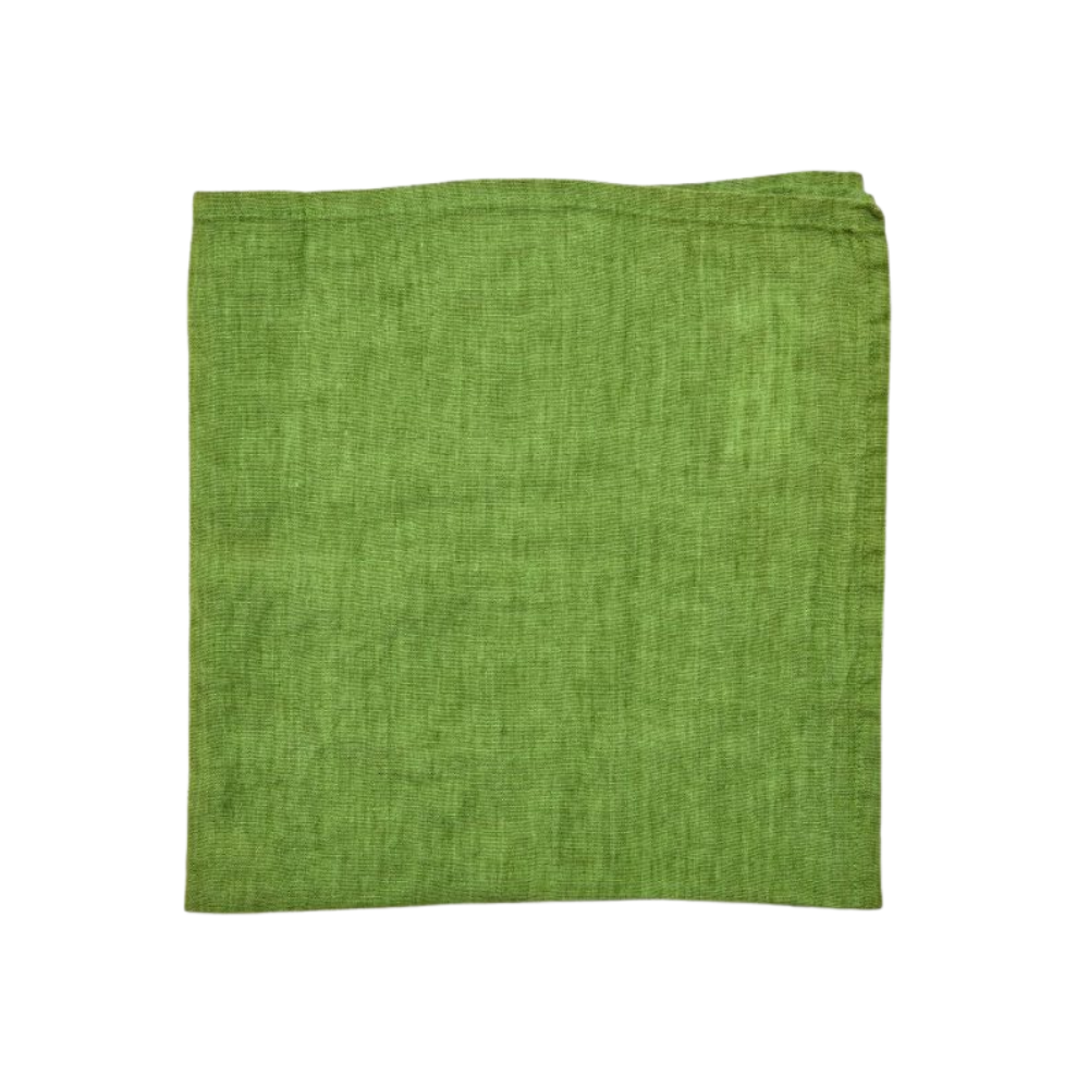 DEBORAH RHODES WASHED LINEN GRASS COLOR NAPKIN