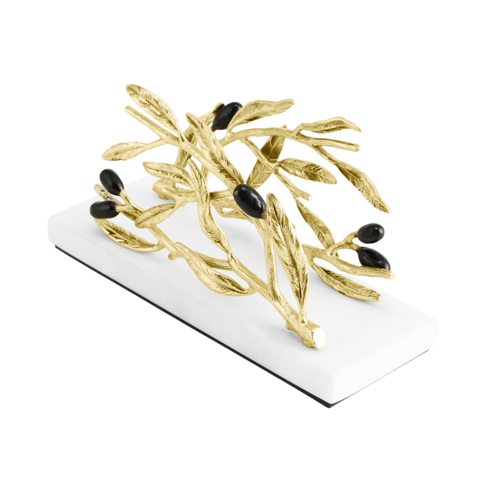 MICHAEL ARAM Olive Branch Vertical Napkin Holder