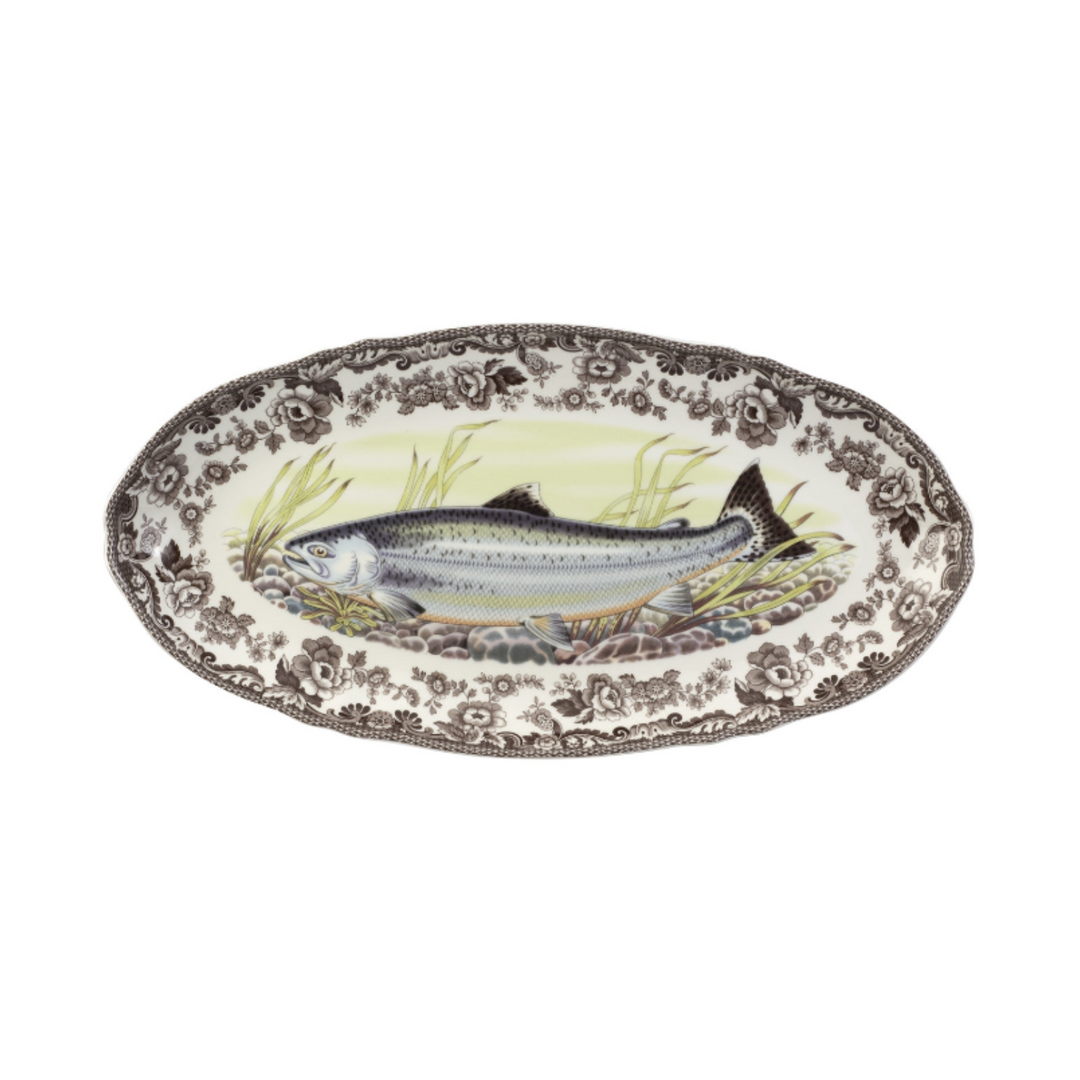 SPODE WOODLAND KING SALMON PLATTER