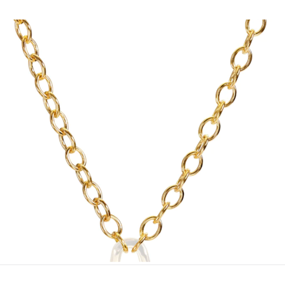 HEATHER B. MOORE 4.8MM 14K Yellow Gold Hinge Chain