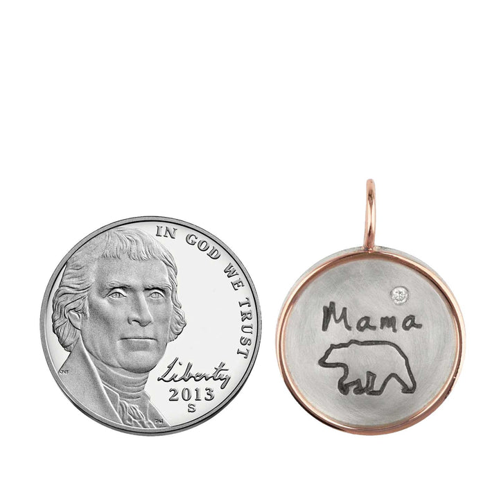 HEATHER B. MOORE Mama Bear Round Charm