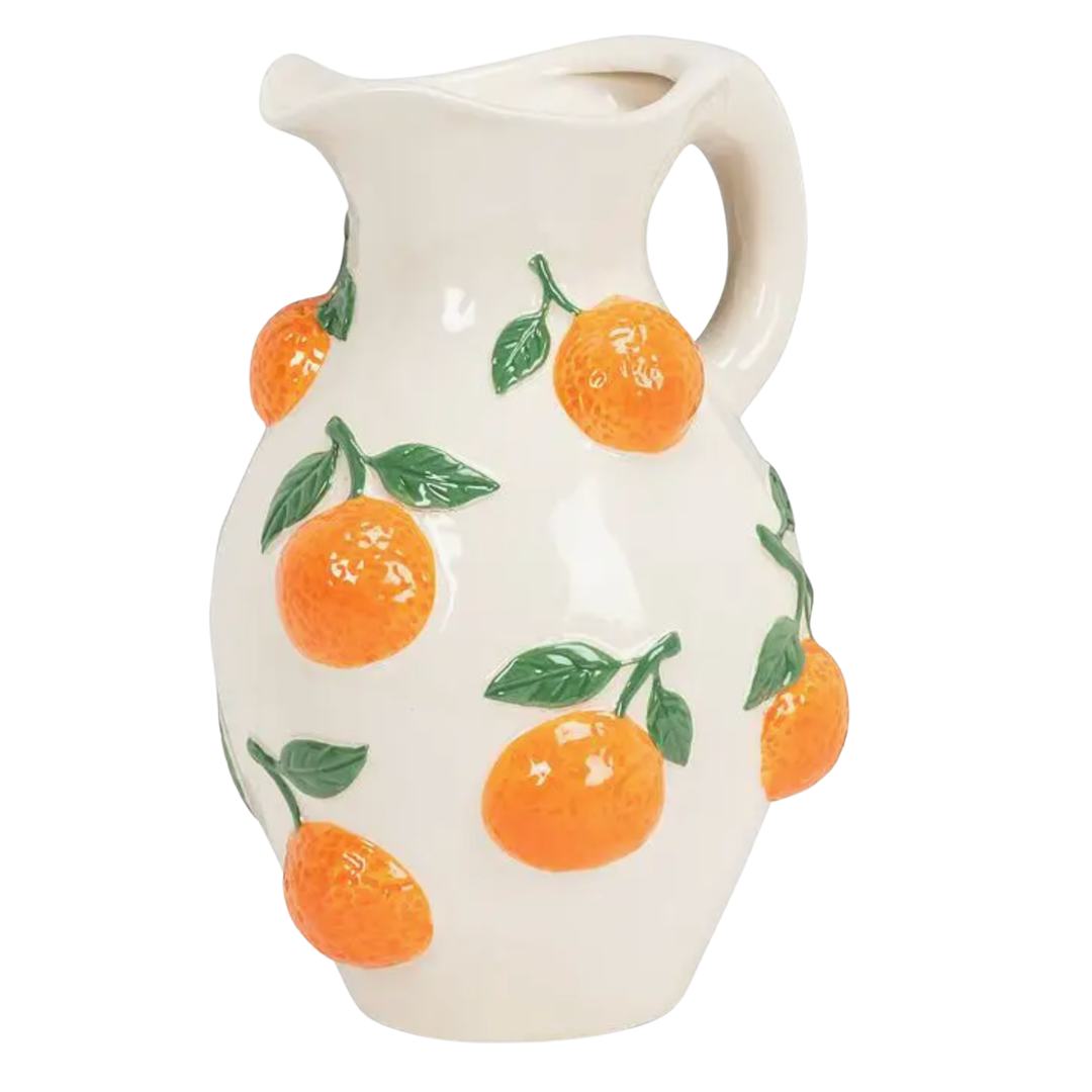 ABBOTT Orange Jug Style Pitcher