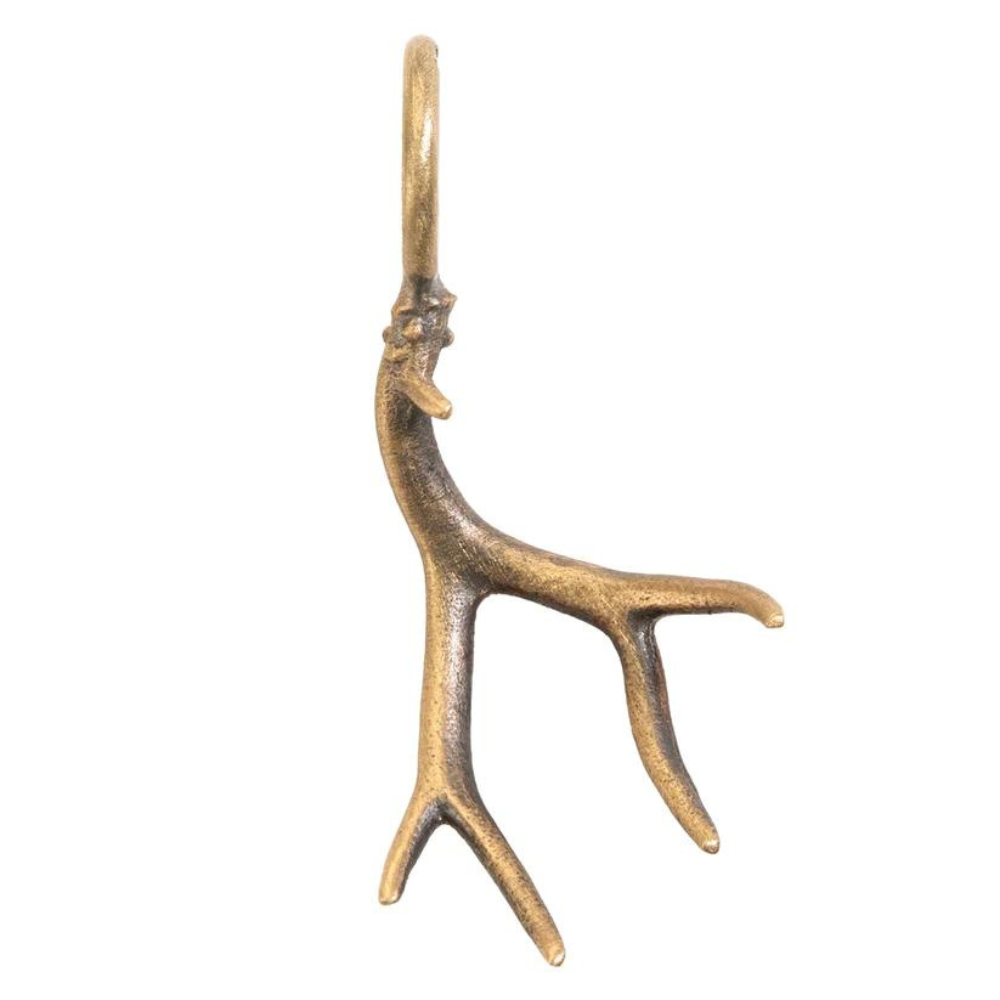 HEATHER B. MOORE 14K Yellow Gold Pantina Antler