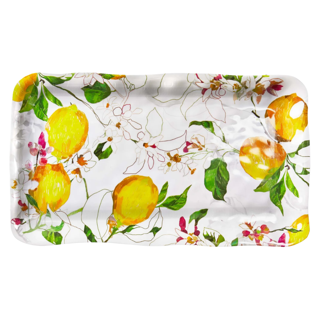 TAG Lemoncello Melamine Rectangle Platter Default Title