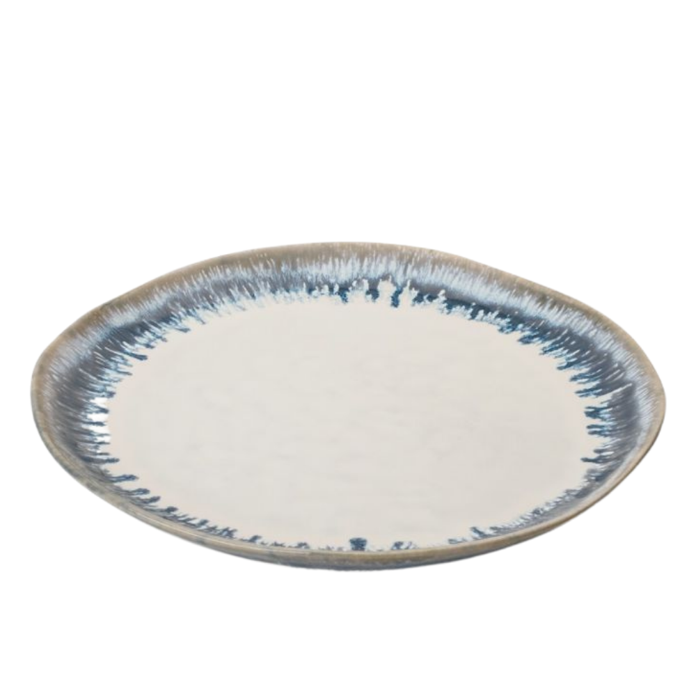 SIMON PEARCE Burlington Pool Dinner Plate