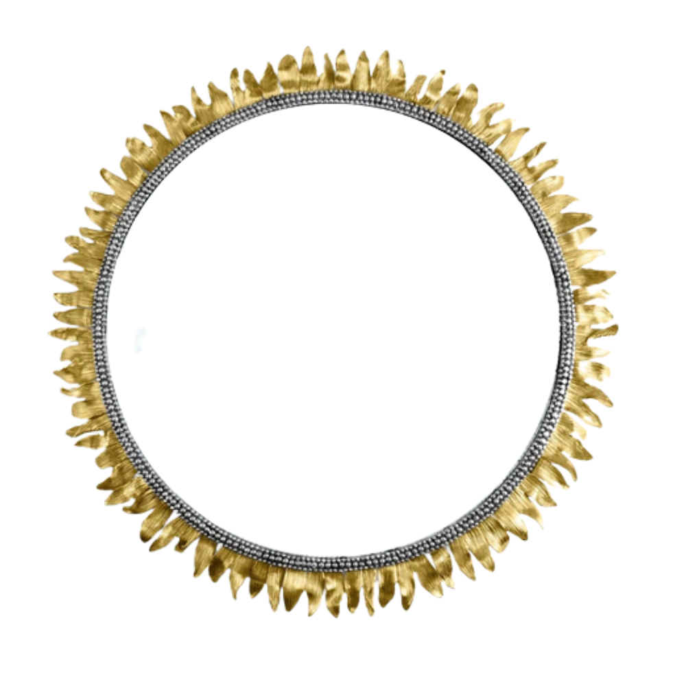 MICHAEL ARAM Small Sunflower Mirrow