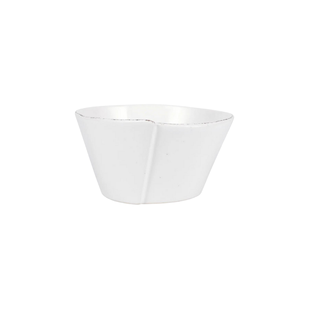 VIETRI LASTRA WHITE STACKING BERRY DISH