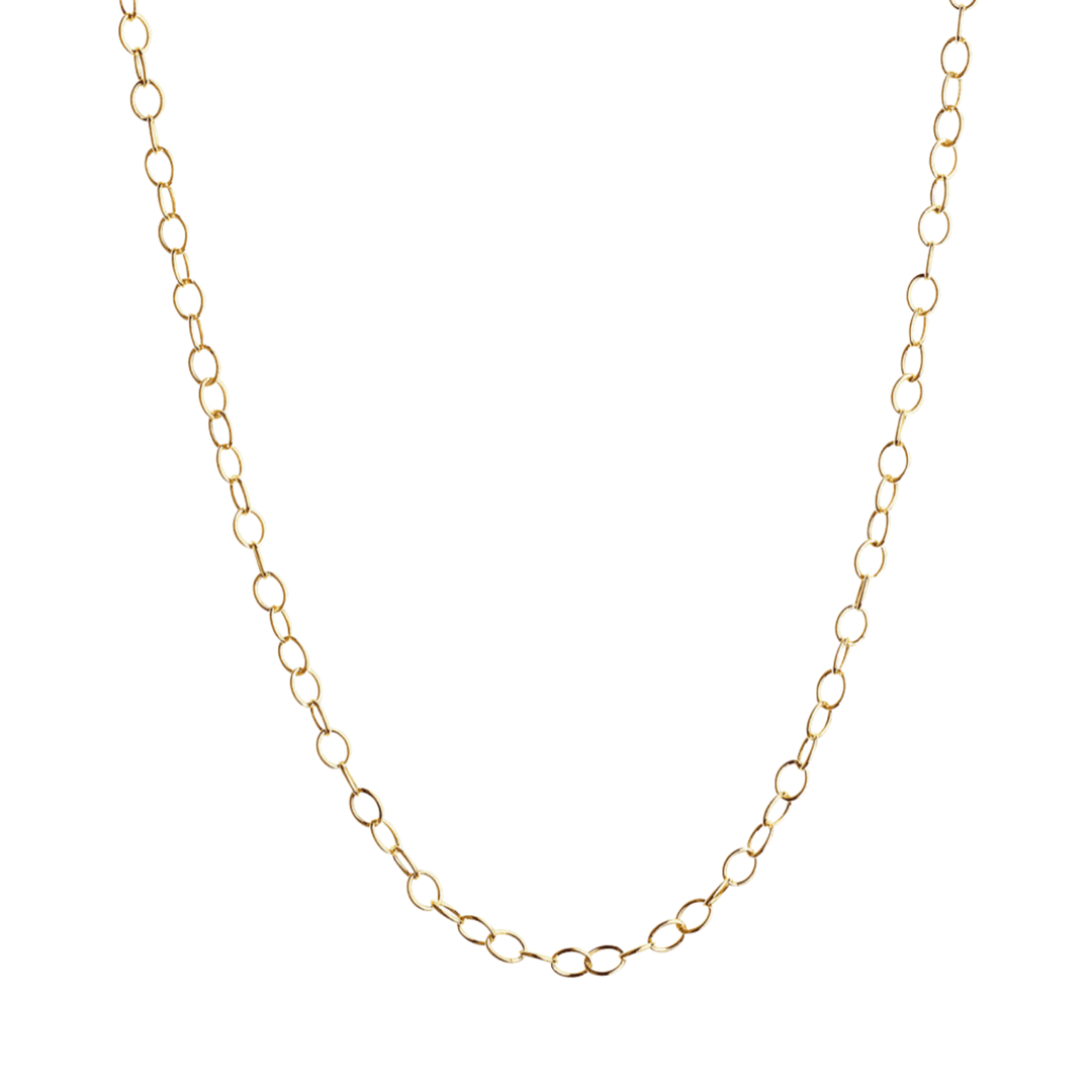 SYNA 18K Yellow Gold Chain With Lobster Clasp Default Title