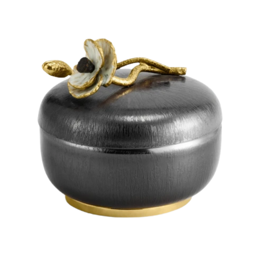 MICHAEL ARAM Anemone Candy Dish With Cover