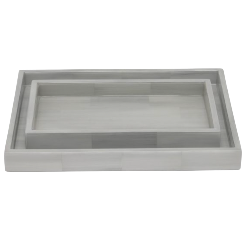 PIGEON & POODLE INDIVIDUALLY SOLD ARLES SMALL LIGHT GRAY TRAY