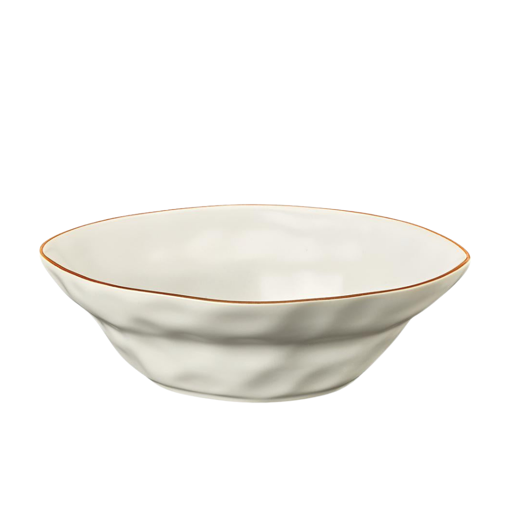 SKYROS CANTARIA MATTE WHITE SMALL SERVING BOWL