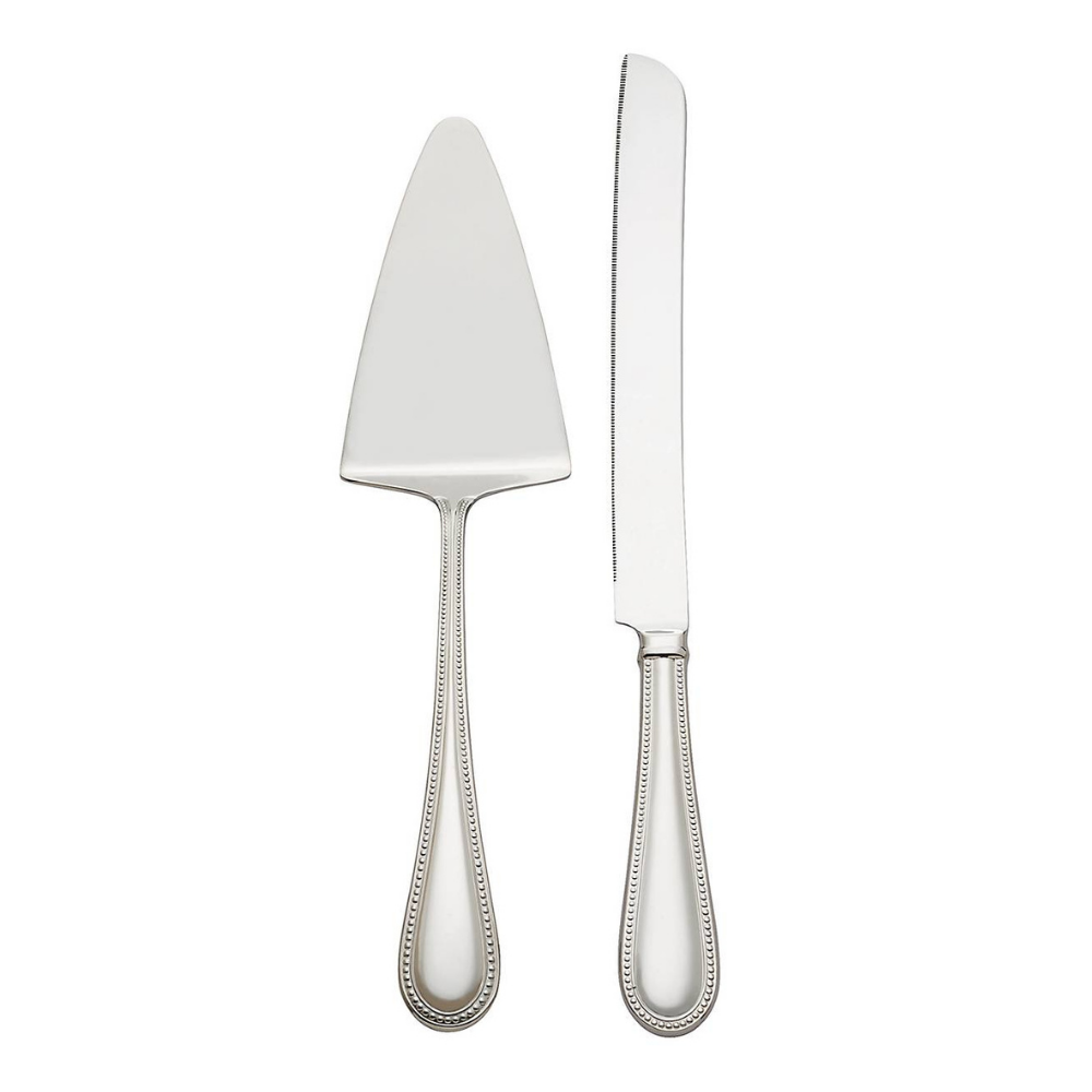 REED & BARTON LYNDON 2-PIECE DESSERT SET