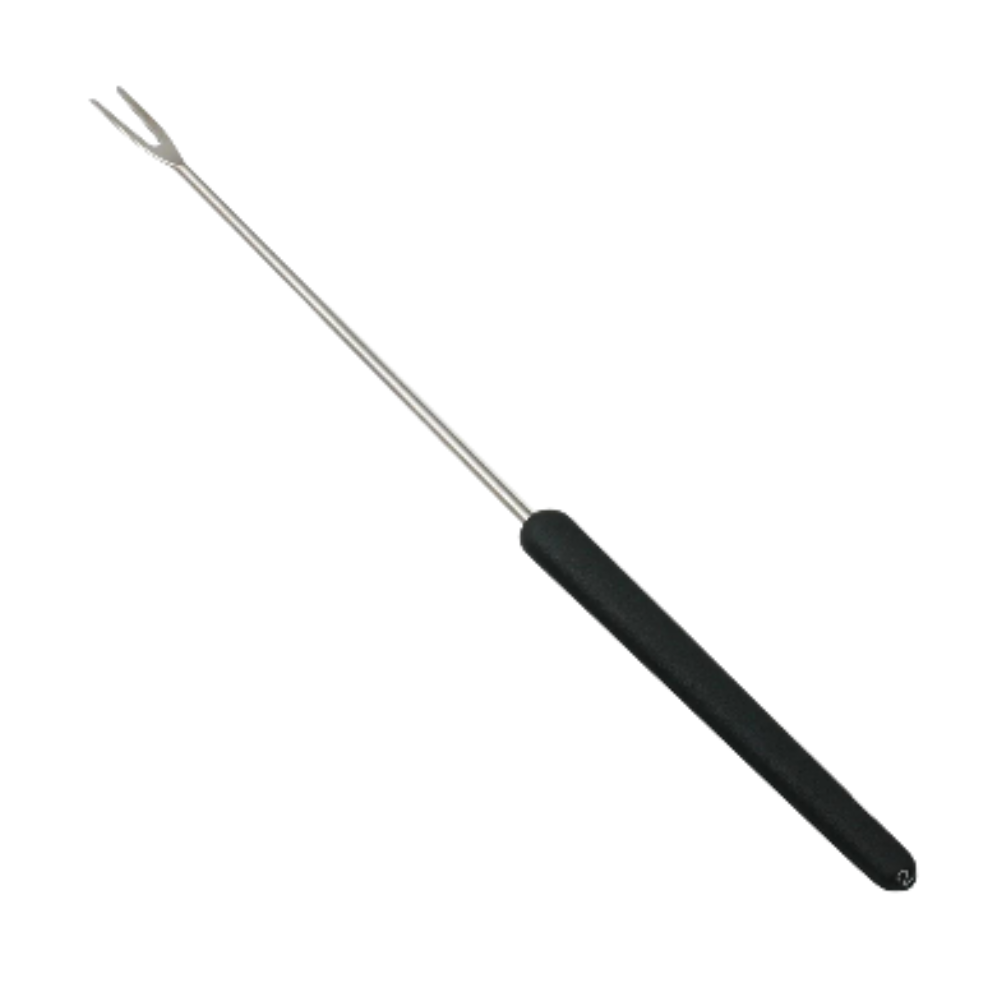 SWISSMAR BLACK HANDLE MEAT FONDUE FORKS