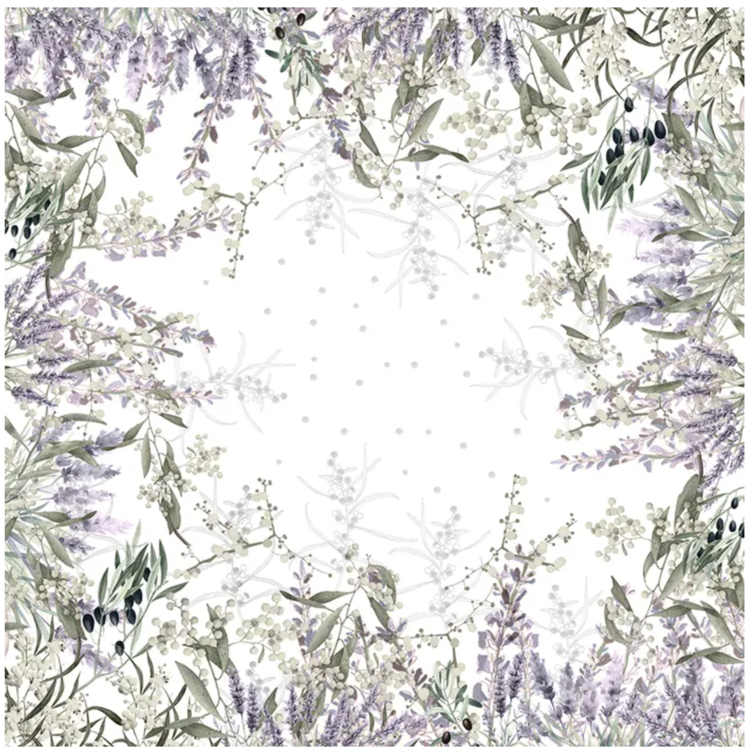 GARNIER THIEBAUT Parfum De Lavande Mauve Tablecloth Default Title
