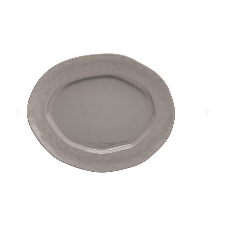 SKYROS CANTARIA GREIGE LARGE OVAL PLATTER