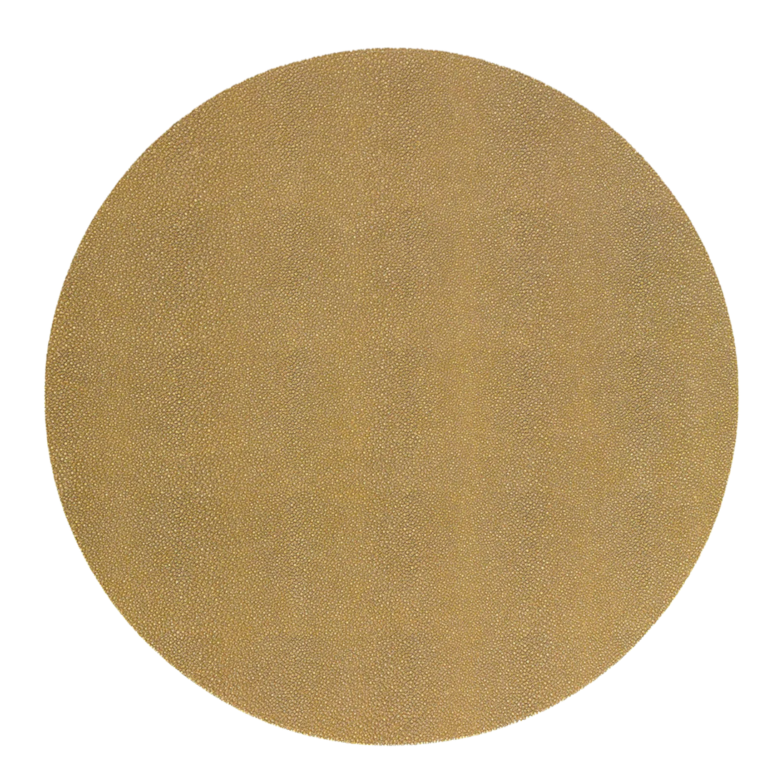 BODRUM Stingray Gold Round Placemat Default Title