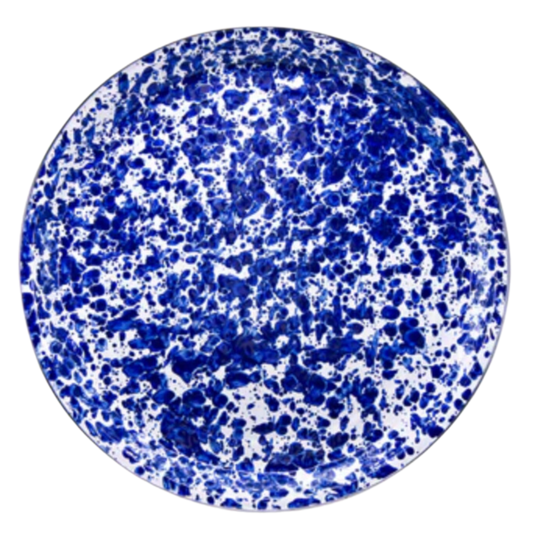 GOLDEN RABBIT Colbalt Swirl Medium Tray