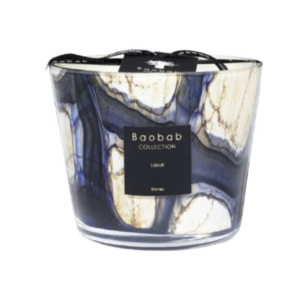 BAOBAB COLLECTION Stones Lazuli Max10 Candle Default Title