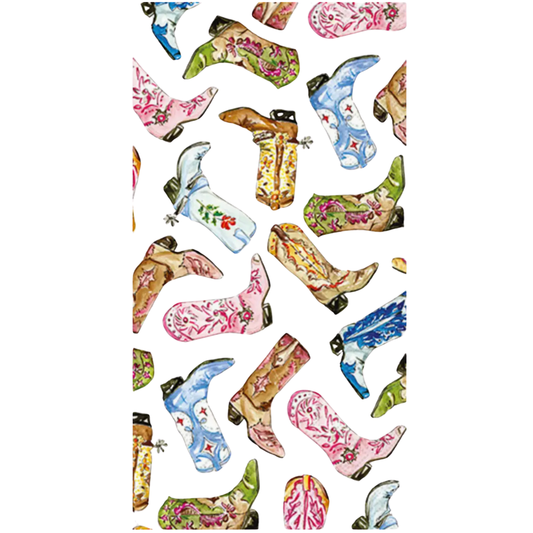 BOSTON INTERNATIONAL Boot Scootin Paper Guest Towels Default Title