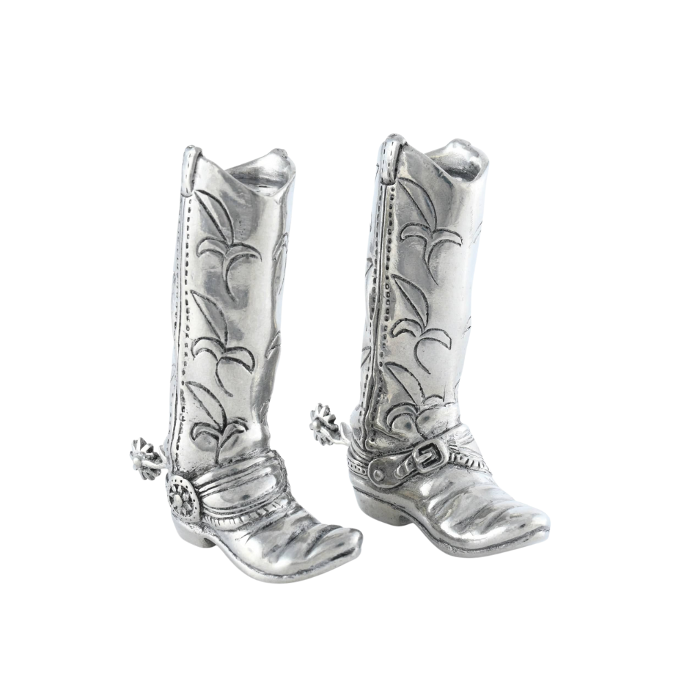 VAGABOND HOUSE Cowboy Boot Salt And Pepper Salt And Pepper Set