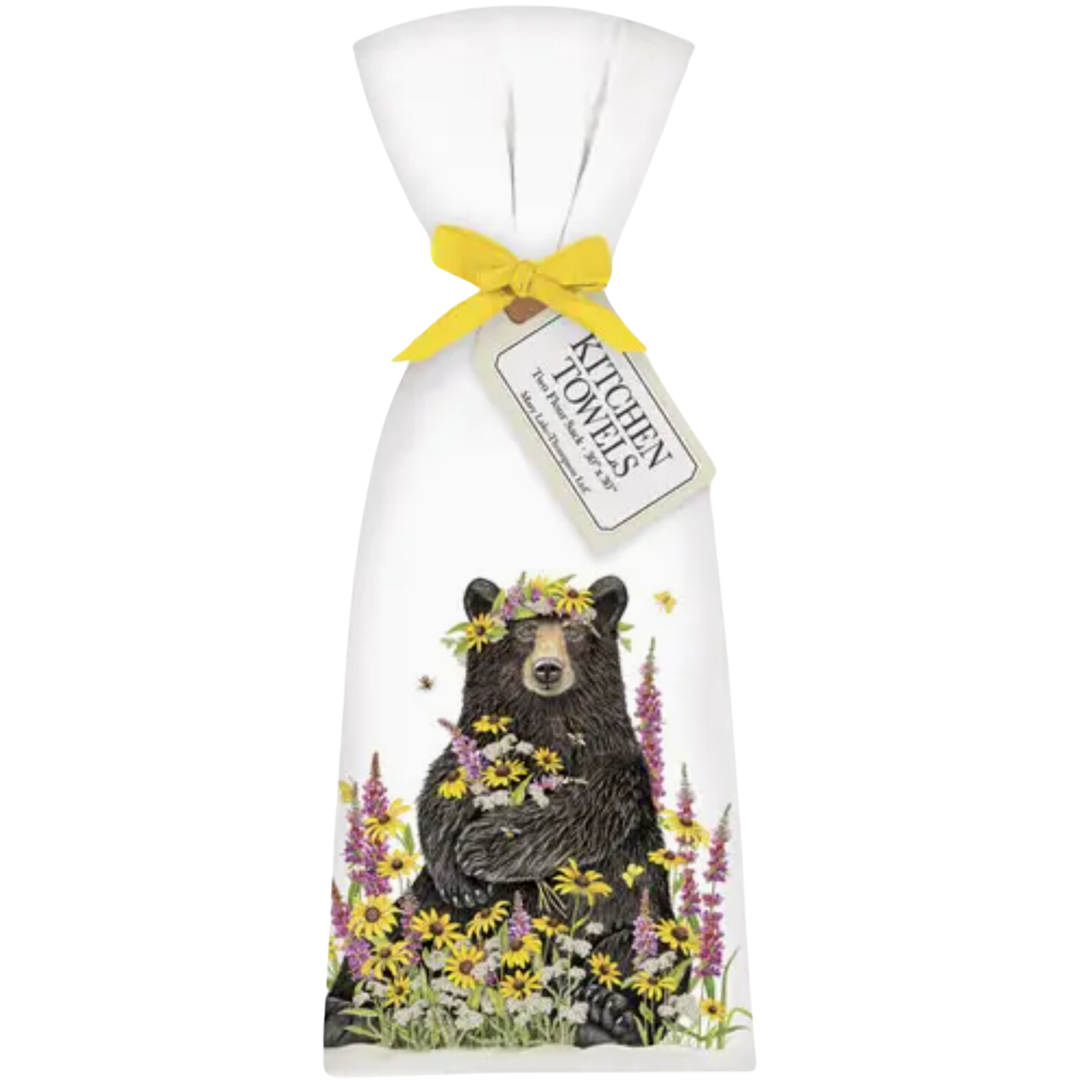 MARY LAKE THOMPSON Wildflower Bear Towel Set