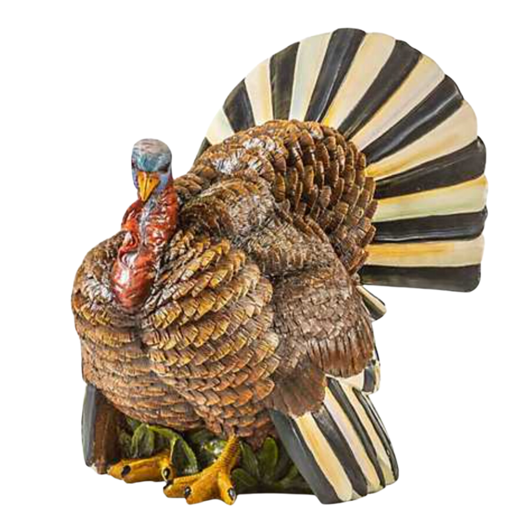 MACKENZIE CHILDS Fall On The Farm Turkey Default Title