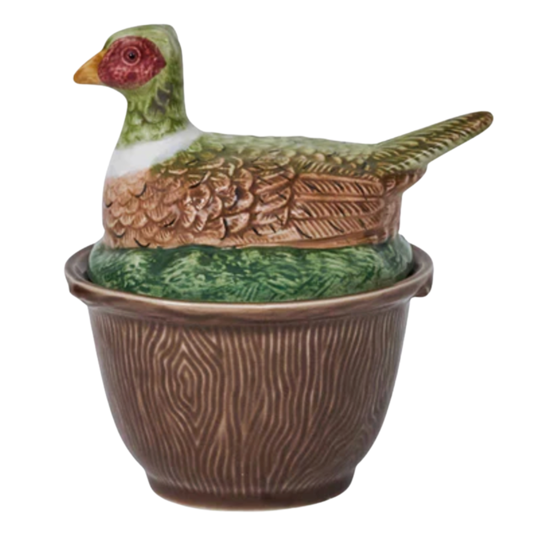 JULISKA Forest Walk Pheasant Bowl With Lid Default Title