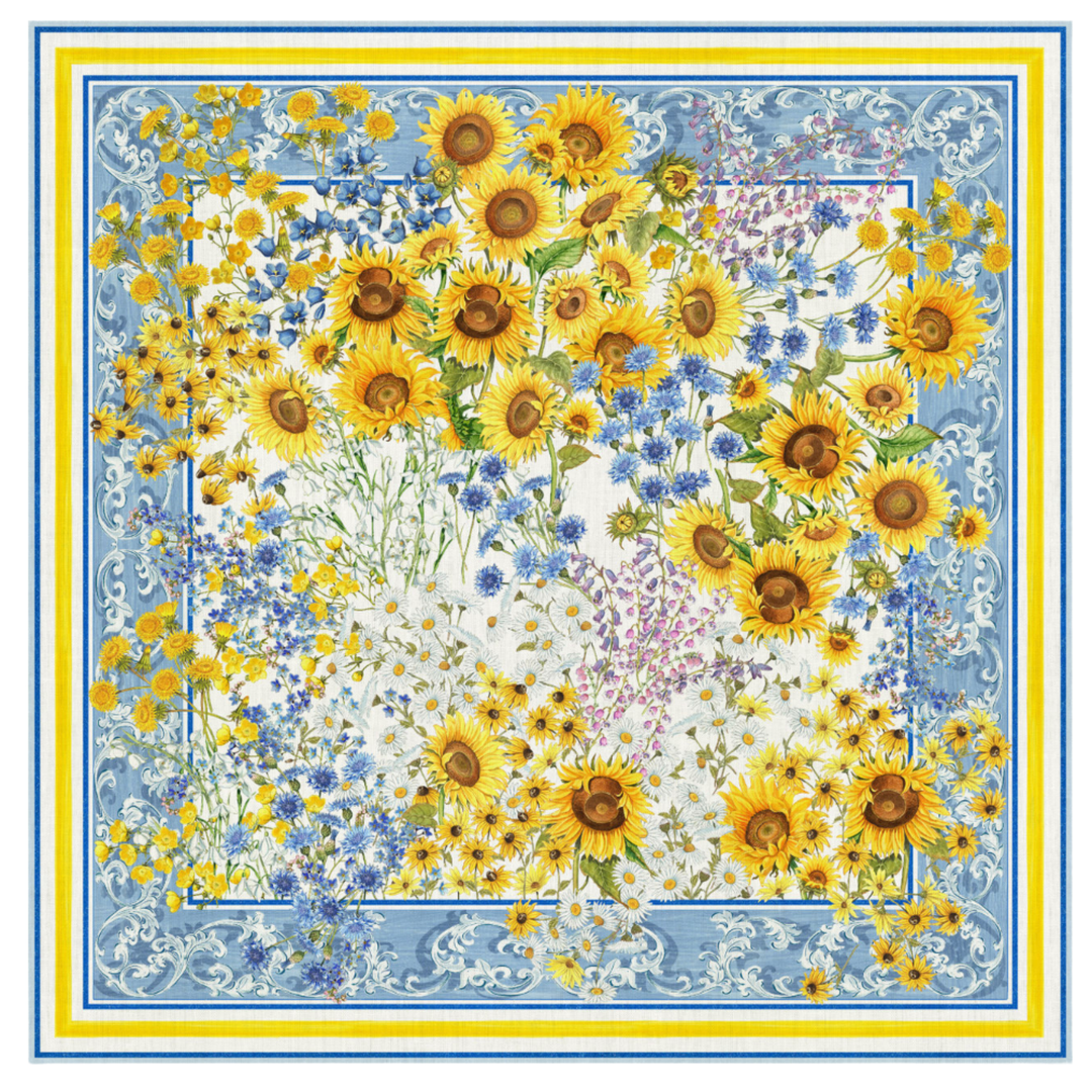 TESSITURA TOSCANA Sungarden White Tablecloth Default Title