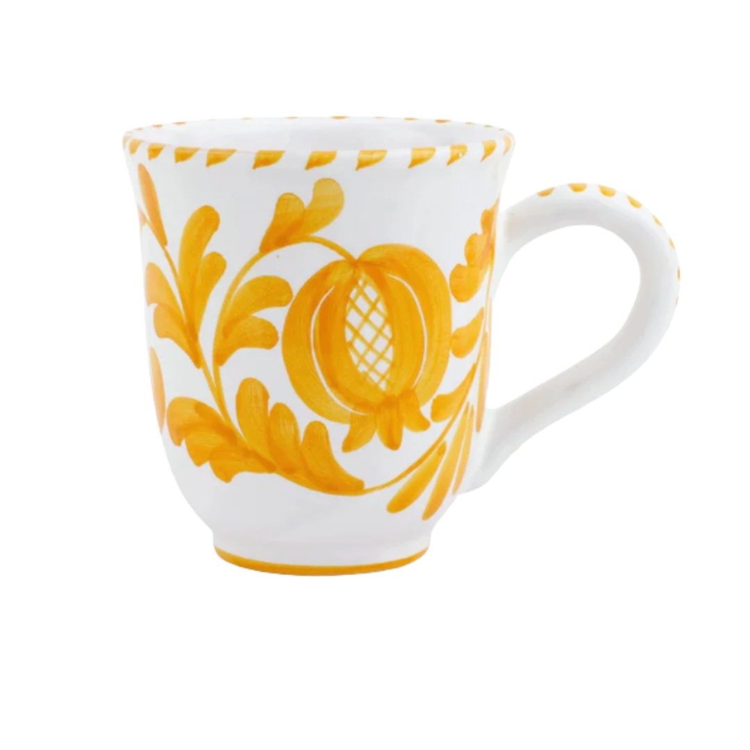 VIETRI Arezzo Yellow Mug Default Title