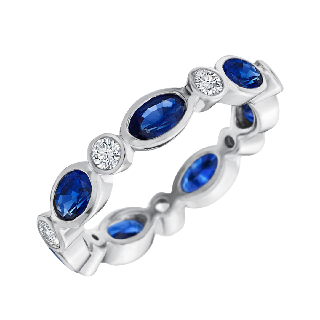 GUMUCHIAN 18K White Gold Marabella Eternity Band Default Title