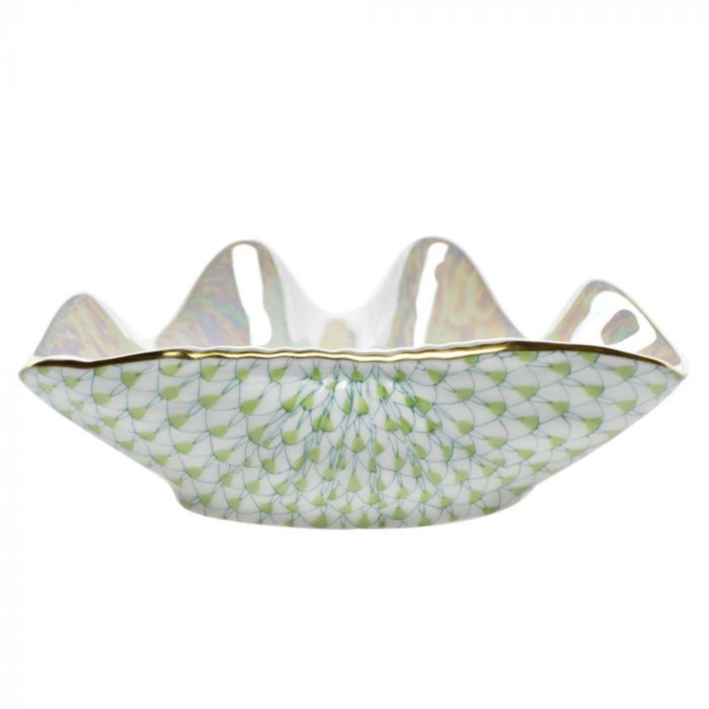 HEREND CLAM SHELL KEYLIME